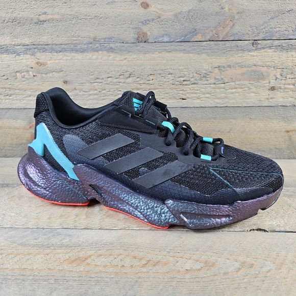 adidas X9000L4 Men\'s Running Shoes Sneakers Black Pulse Aqua